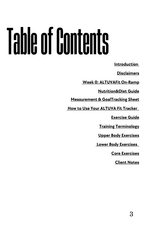 ALTUVA Fit — The Foundational Sprint (Digital Guide)