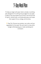 ALTUVA Fit — Foundational Sprint Freebie (Week 0 Prep Guide)