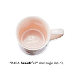Hello Beautiful Bee Tea Infuser Mug — Sacred Space Limited Edition